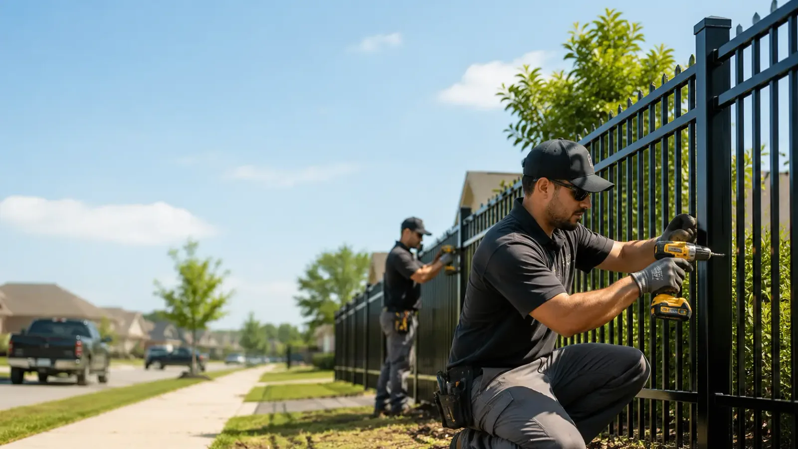Metal Fence Installation in Joffre, PA